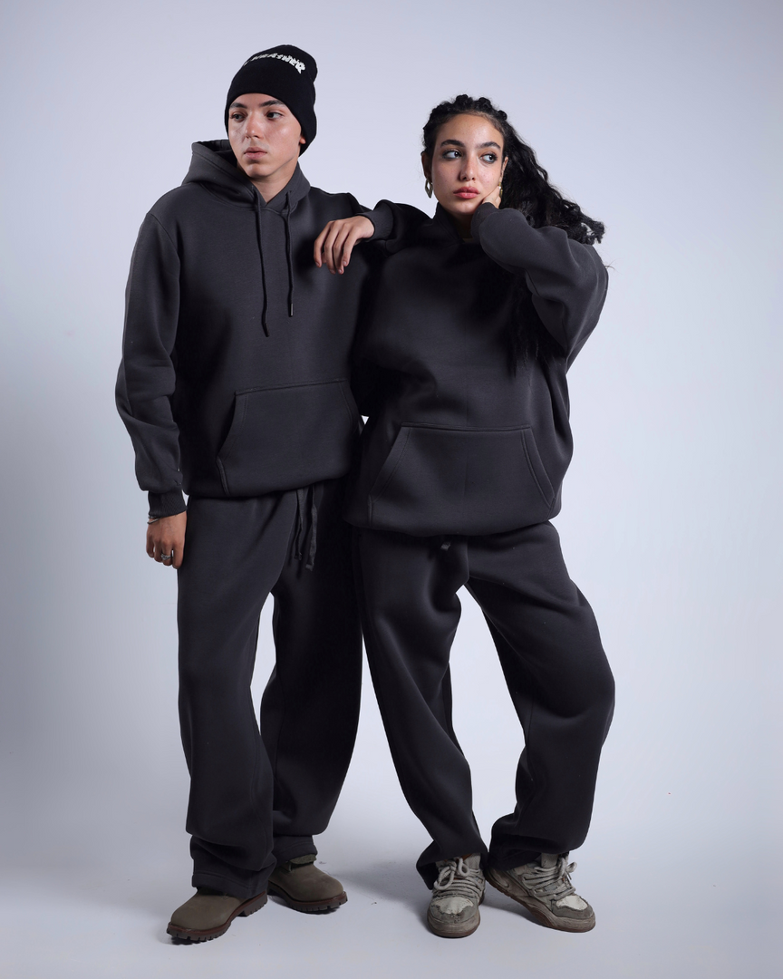 FULL SET HOODIE AND SWEATPANTS COTTON