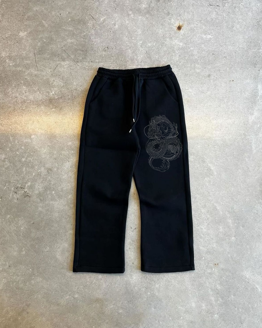 SweatPants Wide Leg Cotton