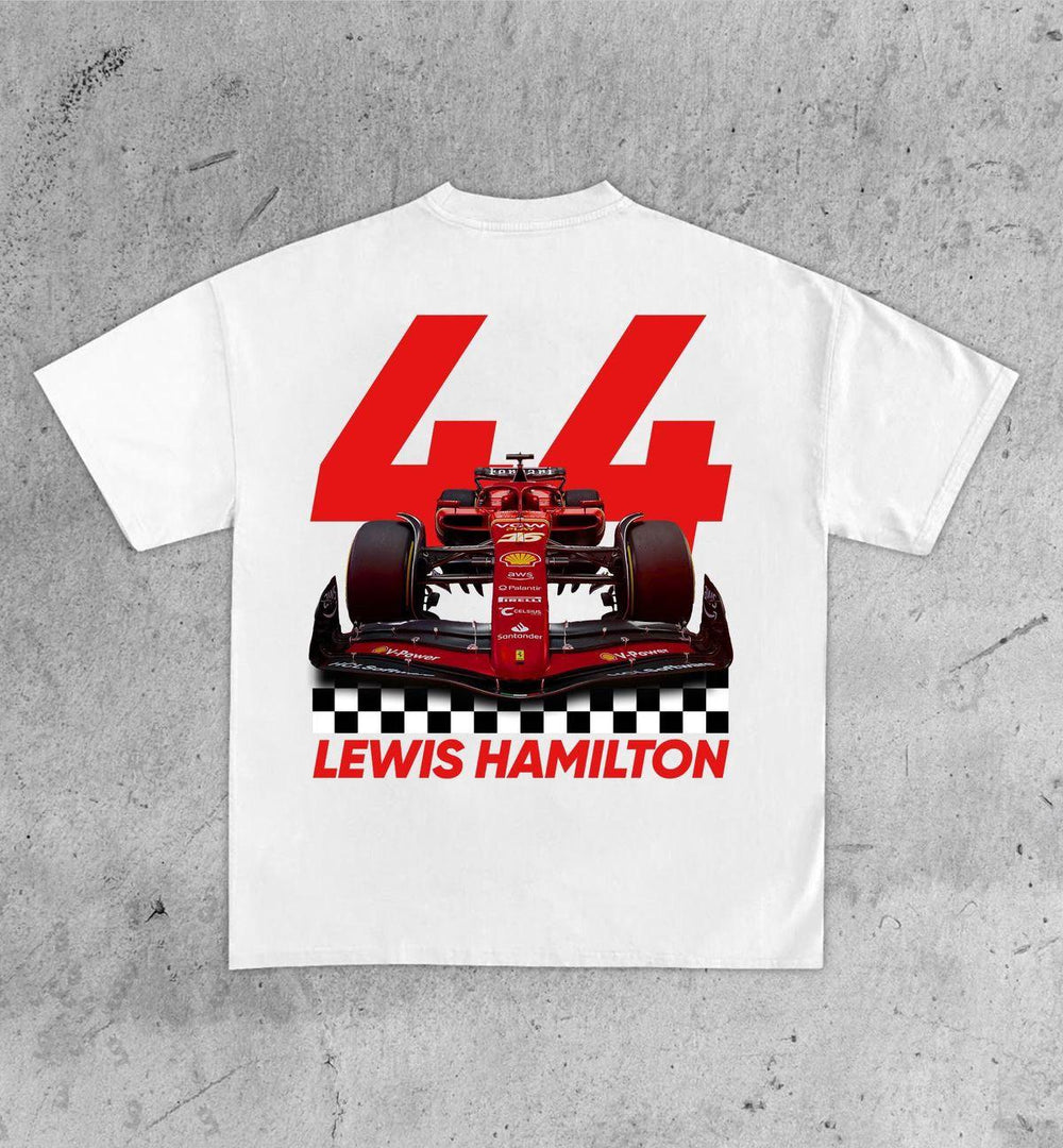 Motorsport Tshirt cotton oversize