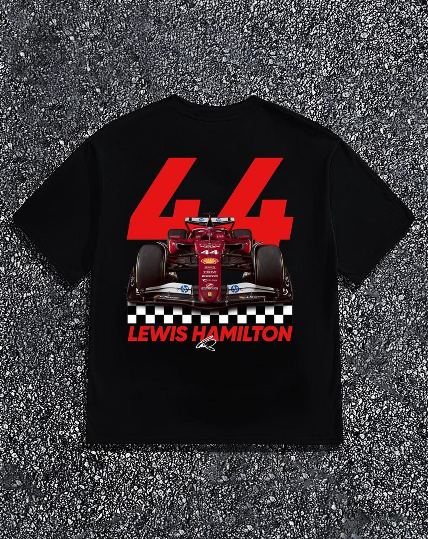 Motorsport Tshirt cotton oversize