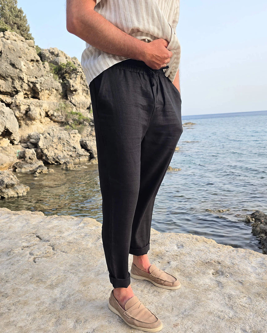 Linen Pants Men