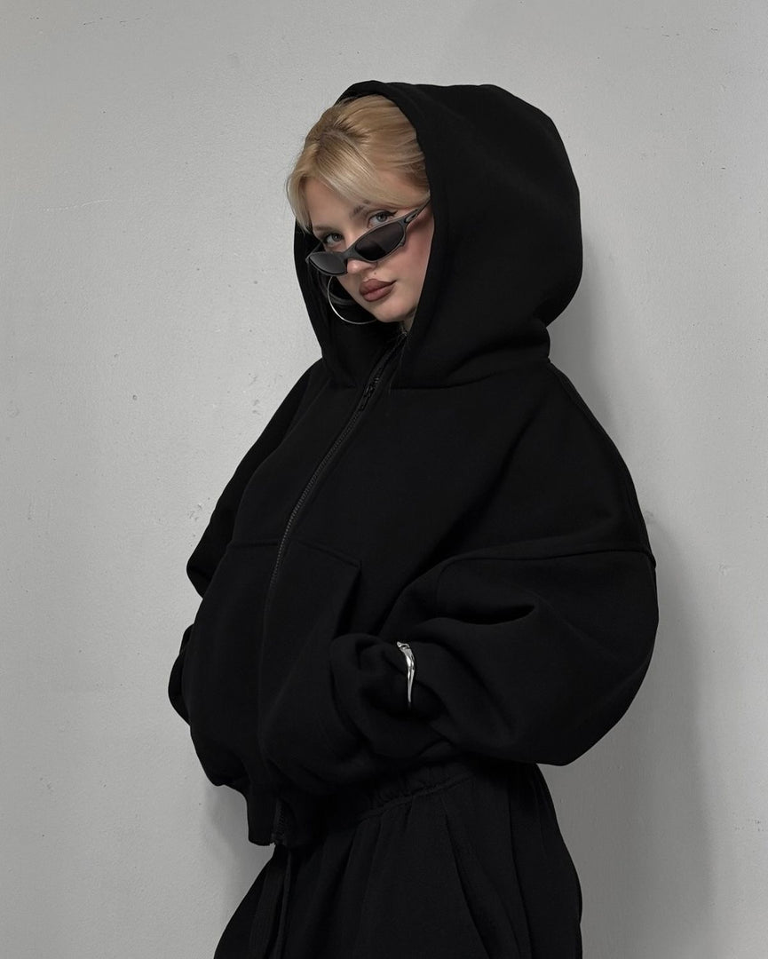 Zipper Hoodie Women z