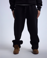 SWEATPANTS WIDELEG COTTON