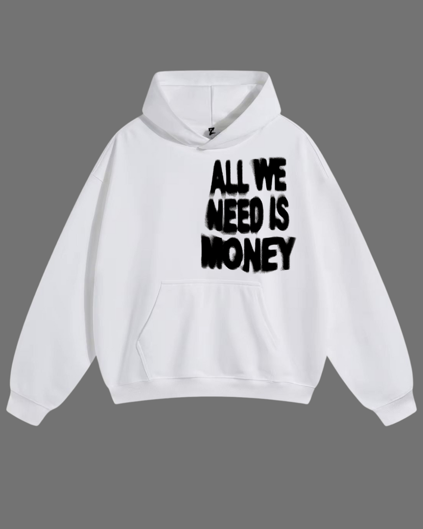 Oversize Hoodie Unisex Cotton 