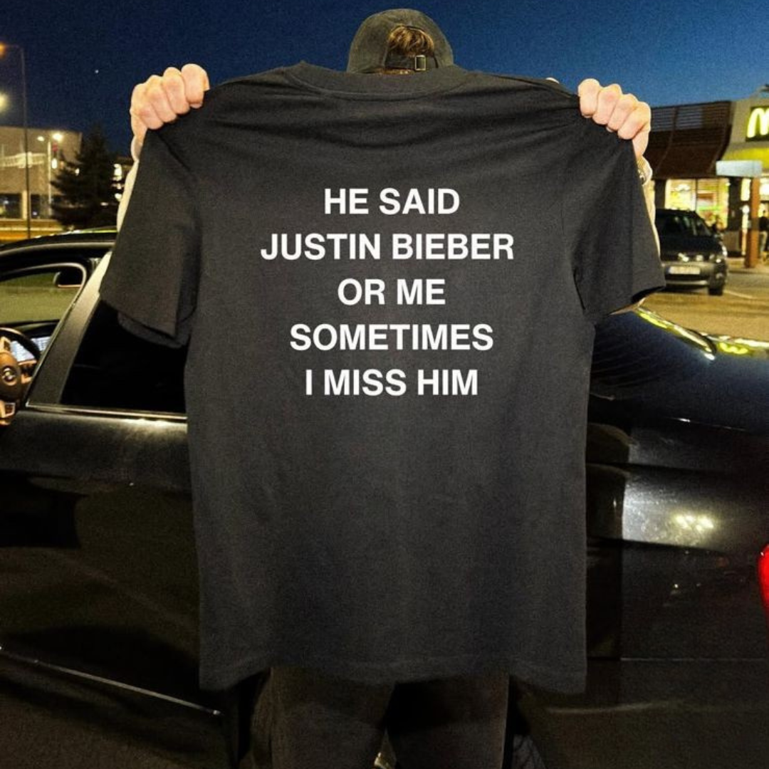 JUSTIN BIEBER TSHIRT