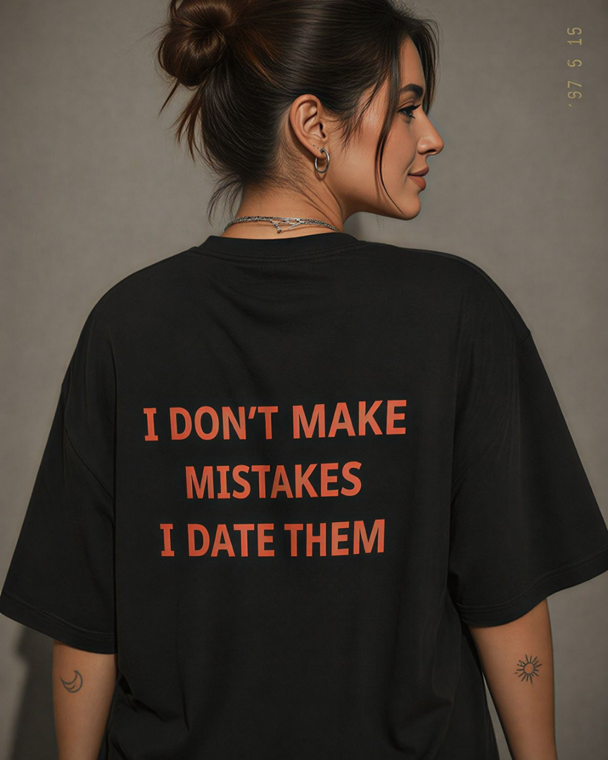 DATE THEM TSHIRT OVERSIZE