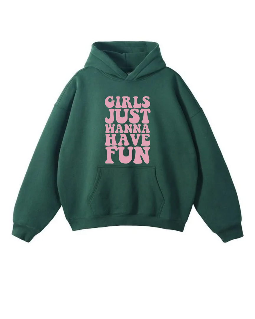 Oversized Hoodie – Dark Green | ZCLOTHING