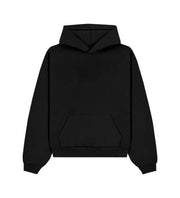 Black hoodie on a white background