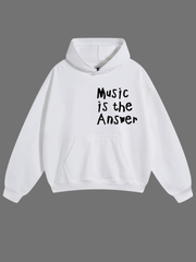 Music Hoodie Cotton