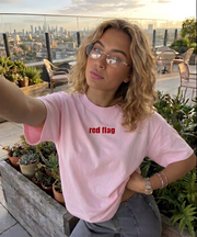 Red Flag Tshirt Women