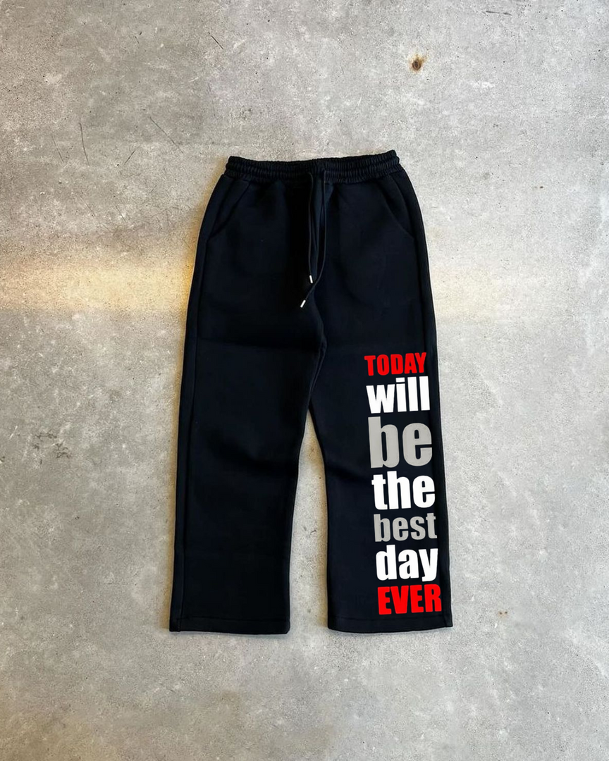 SweatPants Wide Leg  Cotton