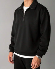 Quarter Zipper Cotton