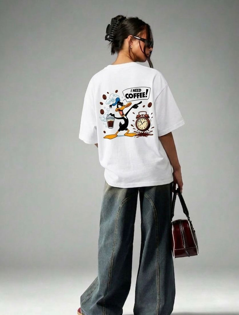 Women Tshirt Oversize Cotton