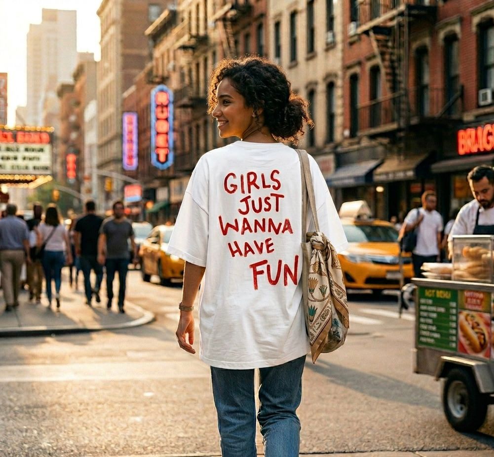 Women Tshirt Oversize Cotton