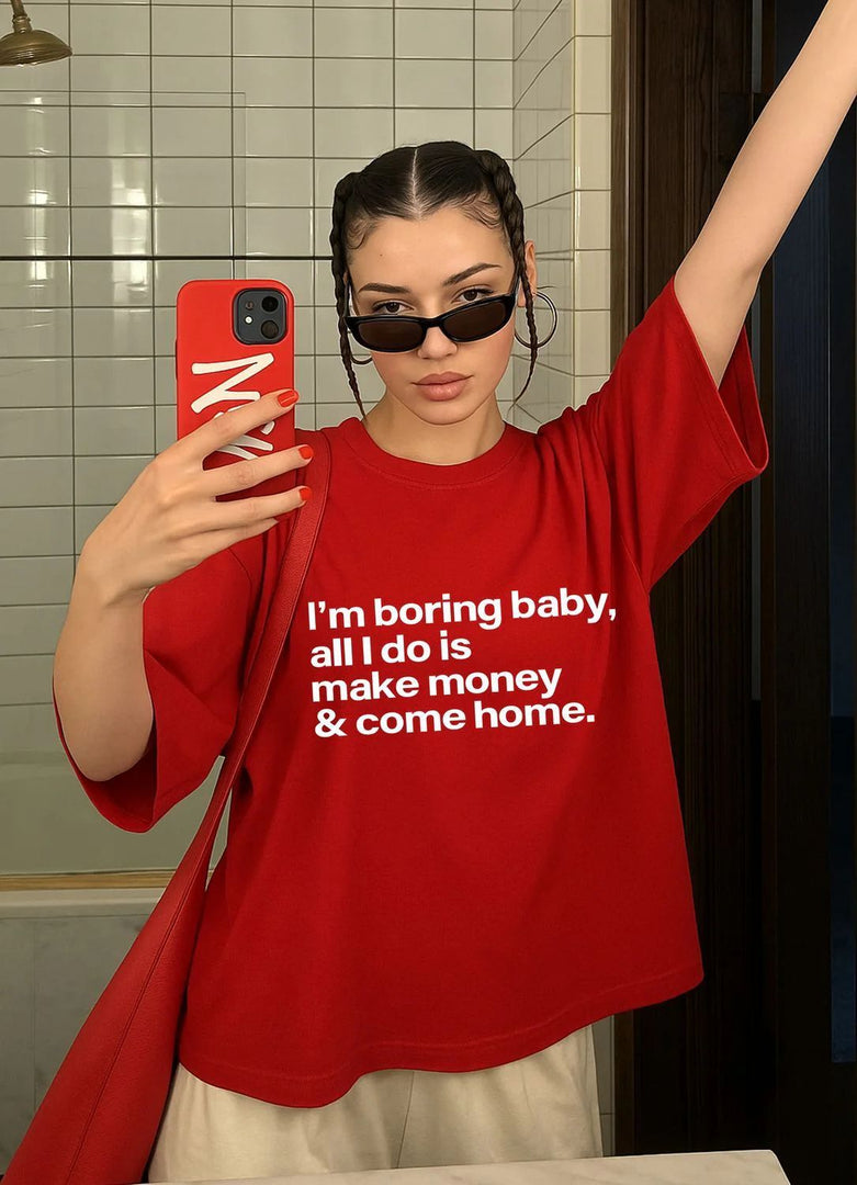 Oversize Tshirt Cotton Women