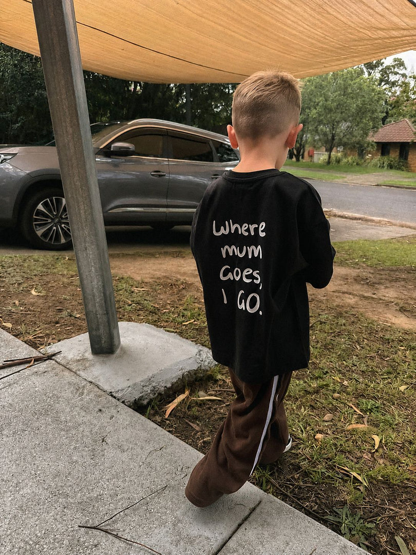 mum tshirt kids cotton