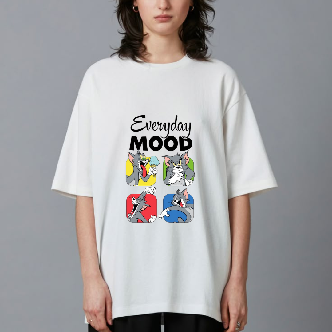 Women Tshirt Oversize Cotton